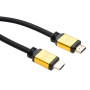 Кабель мультимедійний HDMI M to HDMI M 1.8m V2.0 Vinga (VCPDCHDMI2VMM1.8BK) Кабель мультимедійний HDMI M to HDMI M 1.8m V2.0 Vinga (VCPDCHDMI2VMM1.8BK)