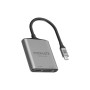 Перехідник USB-C to 2xHDMI 4K Promate (medialink-h2.grey) Перехідник USB-C to 2xHDMI 4K Promate (medialink-h2.grey)