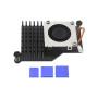 Радіатор охолодження для Мікро ПК Raspberry Pi з вентилятором для Raspberry Pi 5 (RA800) Радіатор охолодження для Мікро ПК Raspberry Pi з вентилятором для Raspberry Pi 5 (RA800)