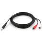 Кабель мультимедійний 3.5mm M to 2xRCA M 3.0m Vinga (VCPDCJ35MRCA23BK) Кабель мультимедійний 3.5mm M to 2xRCA M 3.0m Vinga (VCPDCJ35MRCA23BK)