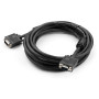 Кабель мультимедійний VGA M to VGA M 5.0m Vinga (VCPDCVGAMM5MBK) Кабель мультимедійний VGA M to VGA M 5.0m Vinga (VCPDCVGAMM5MBK)