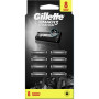 Змінні касети Gillette Mach3 Charcoal Деревне вугілля 8 шт. (8700216085472) Змінні касети Gillette Mach3 Charcoal Деревне вугілля 8 шт. (8700216085472)