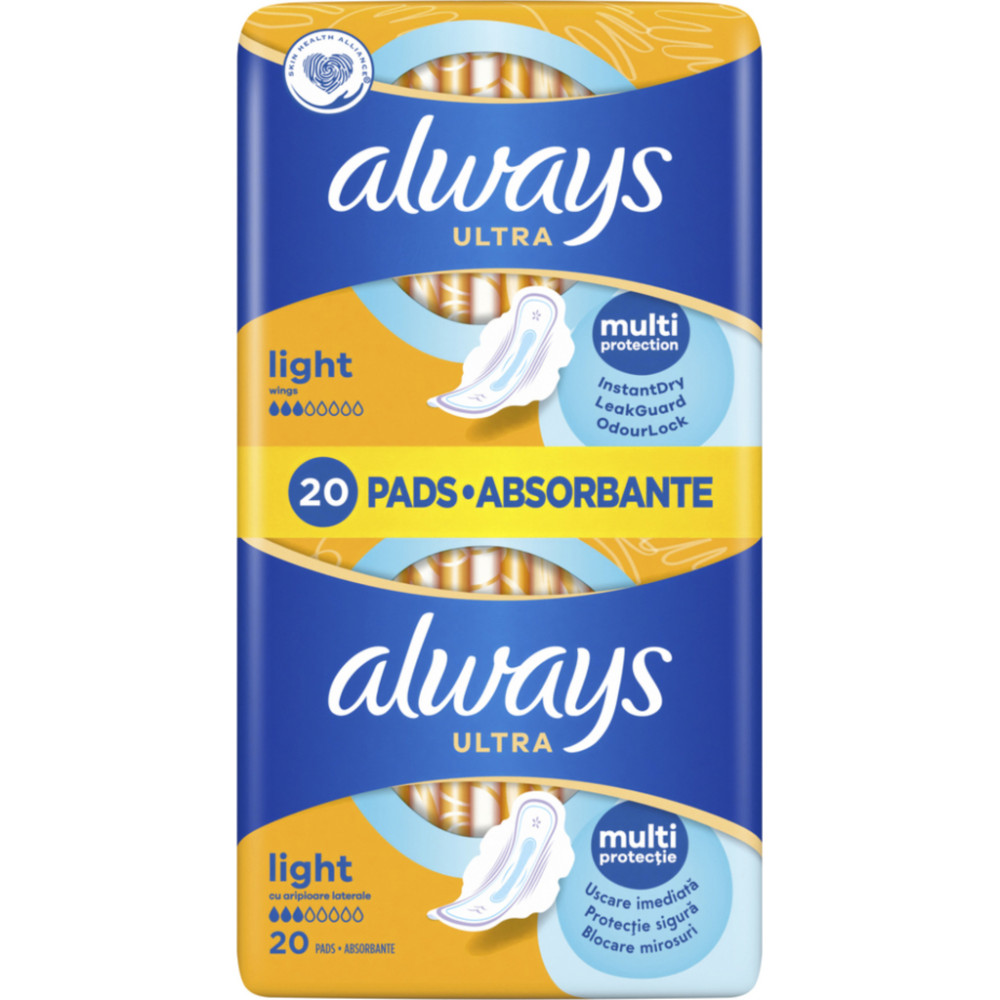 Гігієнічні прокладки Always Ultra Light 20 шт. (8700216022309)