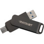 USB флеш накопичувач Patriot 128GB Rage R550 Matte Black USB 3.2/Type-C (PE128GR550DSAD) USB флеш накопичувач Patriot 128GB Rage R550 Matte Black USB 3.2/Type-C (PE128GR550DSAD)