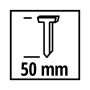 Цвяхи Einhell для цвяхозабивача, 50мм, 3000шт (4137873) Цвяхи Einhell для цвяхозабивача, 50мм, 3000шт (4137873)
