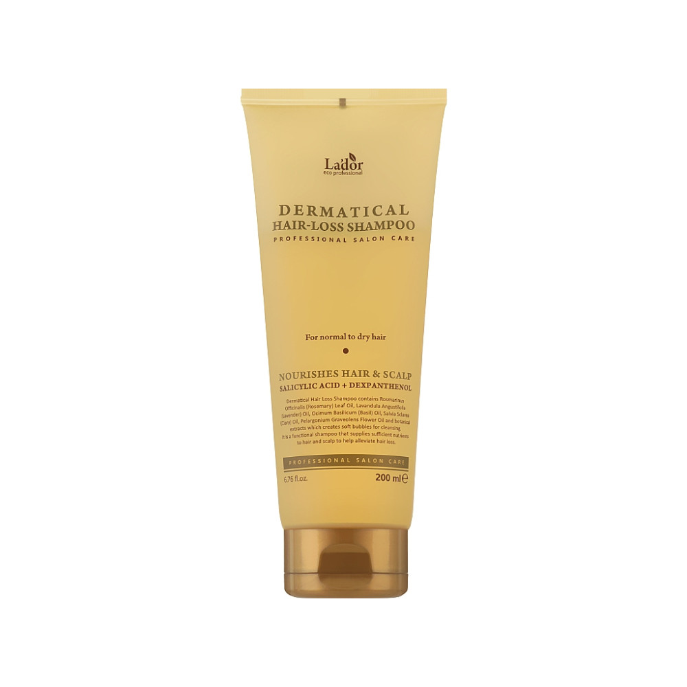 Шампунь La'dor Dermatical Hair-Loss Shampoo Проти випадіння волосся 200 мл (8809789630314)
