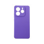 Чохол до мобільного телефона Dengos Kit Xiaomi Redmi Note 14 case Carbon + glass (Purple) (DG-KM-129)