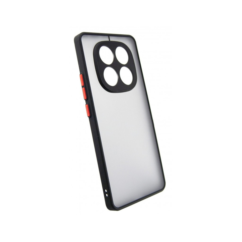Чохол до мобільного телефона Dengos Matte Xiaomi Redmi Note 14 Pro (Black) (DG-TPU-MATT-156)