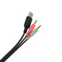 Навушники Vinga HSCU-110 Gaming Black (HSCU-110) Навушники Vinga HSCU-110 Gaming Black (HSCU-110)