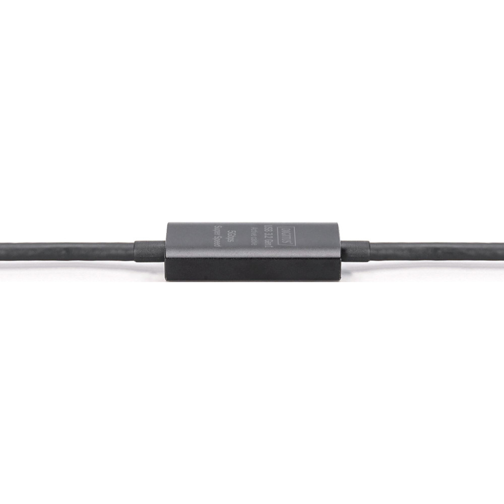 Дата кабель USB-С to USB-C 10.0m M/F USB3.2 Gen1 Active 5G Digitus (DA-73109)