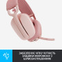Навушники Logitech Zone Vibe 100 Wireless Rose (981-001224) Навушники Logitech Zone Vibe 100 Wireless Rose (981-001224)