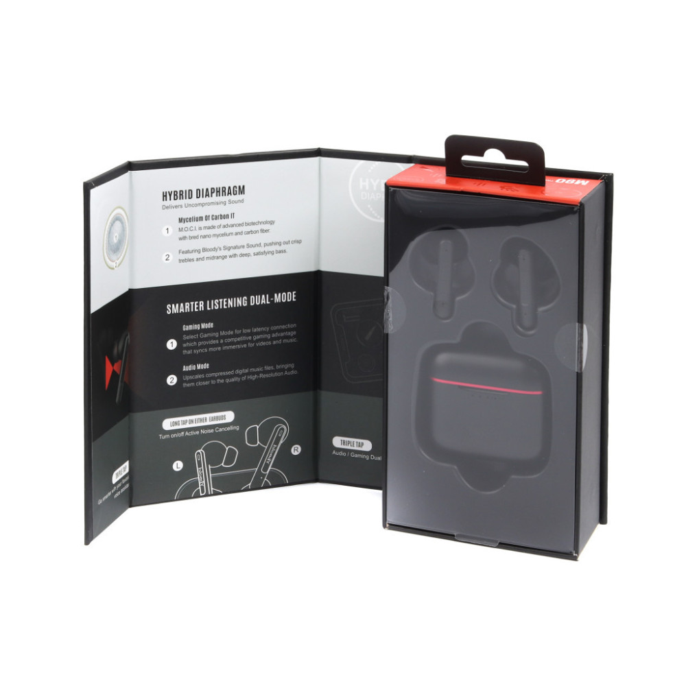 Навушники A4Tech Bloody M90 Black+Red (4711421956253)