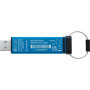 USB флеш накопичувач Kingston 64GB IronKey Keypad 200 AES-256 Encrypted Blue USB 3.2 (IKKP200/64GB) USB флеш накопичувач Kingston 64GB IronKey Keypad 200 AES-256 Encrypted Blue USB 3.2 (IKKP200/64GB)