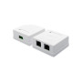 Комп'ютерна розетка Atcom RJ45 x2 UTP 5e (15254) Комп'ютерна розетка Atcom RJ45 x2 UTP 5e (15254)