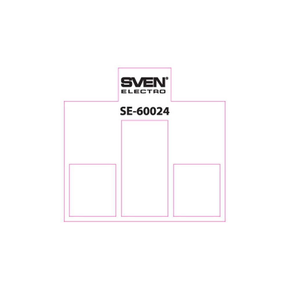 Розетка Sven SE-60024 white (7100007)