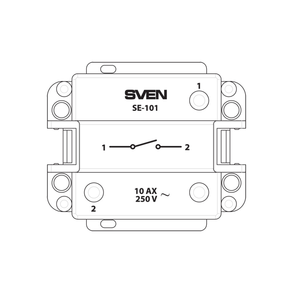 Вимикач Sven SE-101 white (7100069)