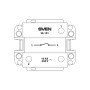 Вимикач Sven SE-101 white (7100069) Вимикач Sven SE-101 white (7100069)