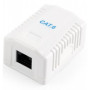 Комп'ютерна розетка Cablexpert RJ45x1 UTP cat.6 (NCAC-1U6-01) Комп'ютерна розетка Cablexpert RJ45x1 UTP cat.6 (NCAC-1U6-01)