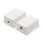 Комп'ютерна розетка Atcom RJ45 x1 UTP cat.6 (60251) Комп'ютерна розетка Atcom RJ45 x1 UTP cat.6 (60251)