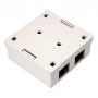 Комп'ютерна розетка RJ45x2 UTP cat.5e 8P8C Vinga (VCPRJ45O2) Комп'ютерна розетка RJ45x2 UTP cat.5e 8P8C Vinga (VCPRJ45O2)