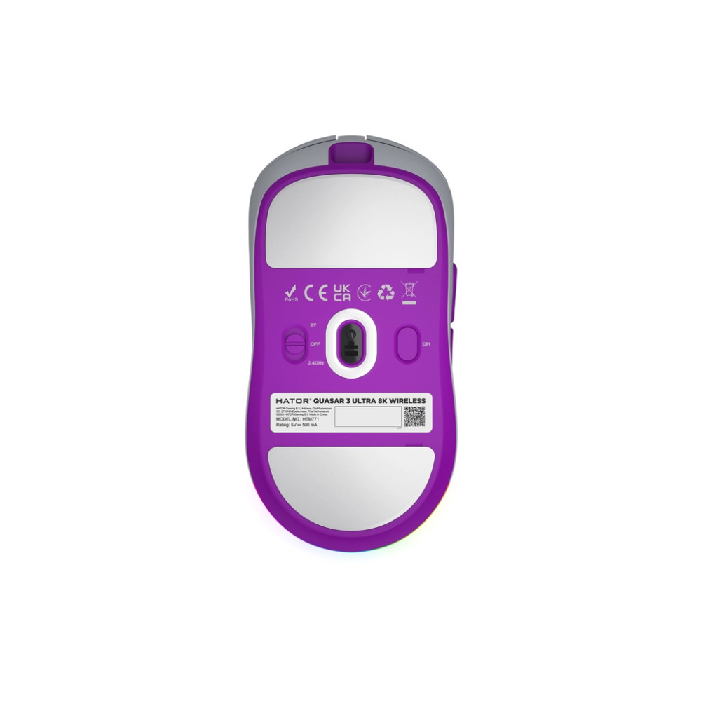 Мишка Hator Quasar 3 Ultra 8K Wireless White (HTM771)