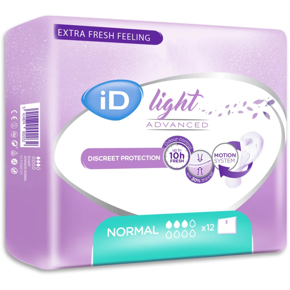 Урологічні прокладки ID Light Normal 12 шт. (5414874002032)