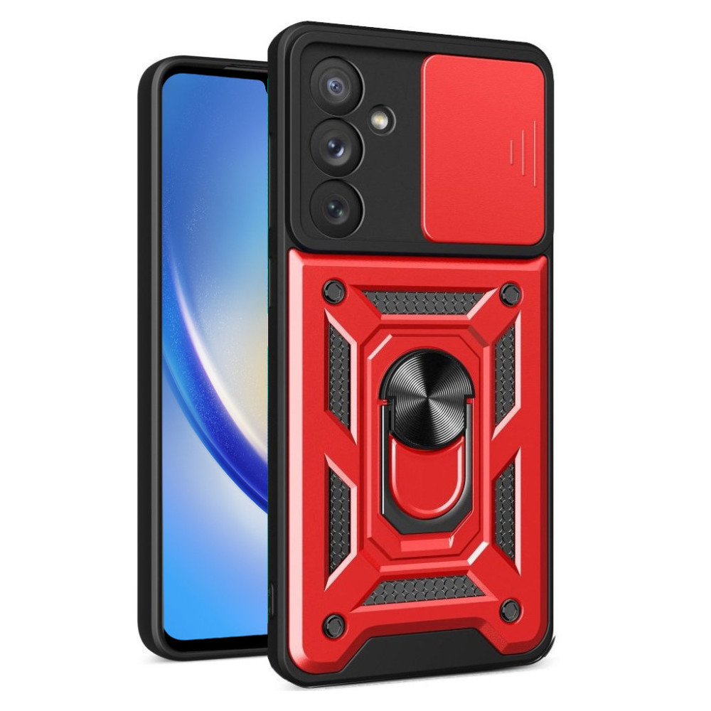 Чохол до мобільного телефона BeCover Military Samsung Galaxy A16 4G SM-A165/A16 5G SM-A166 Red (713071)