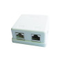 Комп'ютерна розетка Cablexpert RJ45x2 FTP, cat.5e (NCAC-HS-SMB2) Комп'ютерна розетка Cablexpert RJ45x2 FTP, cat.5e (NCAC-HS-SMB2)