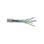 Кабель мережевий OK-Net FTP 305м cat.6 (F/UTP-cat.6) (КПВЭ-ВП (250) 4*2*0,54) Кабель мережевий OK-Net FTP 305м cat.6 (F/UTP-cat.6) (КПВЭ-ВП (250) 4*2*0,54)
