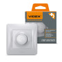 Світлорегулятор Videx BINERA 600Вт сереб (VF-BNDM600-SS) Світлорегулятор Videx BINERA 600Вт сереб (VF-BNDM600-SS)