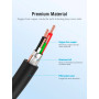 Дата кабель USB 2.0 AM to Micro 5P 0.5m Black Vention (VAS-A08-B050) Дата кабель USB 2.0 AM to Micro 5P 0.5m Black Vention (VAS-A08-B050)