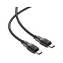 Дата кабель USB-C to USB-C 1.2m 3A silicone braid C10-03 Acefast (6974316283119) Дата кабель USB-C to USB-C 1.2m 3A silicone braid C10-03 Acefast (6974316283119)