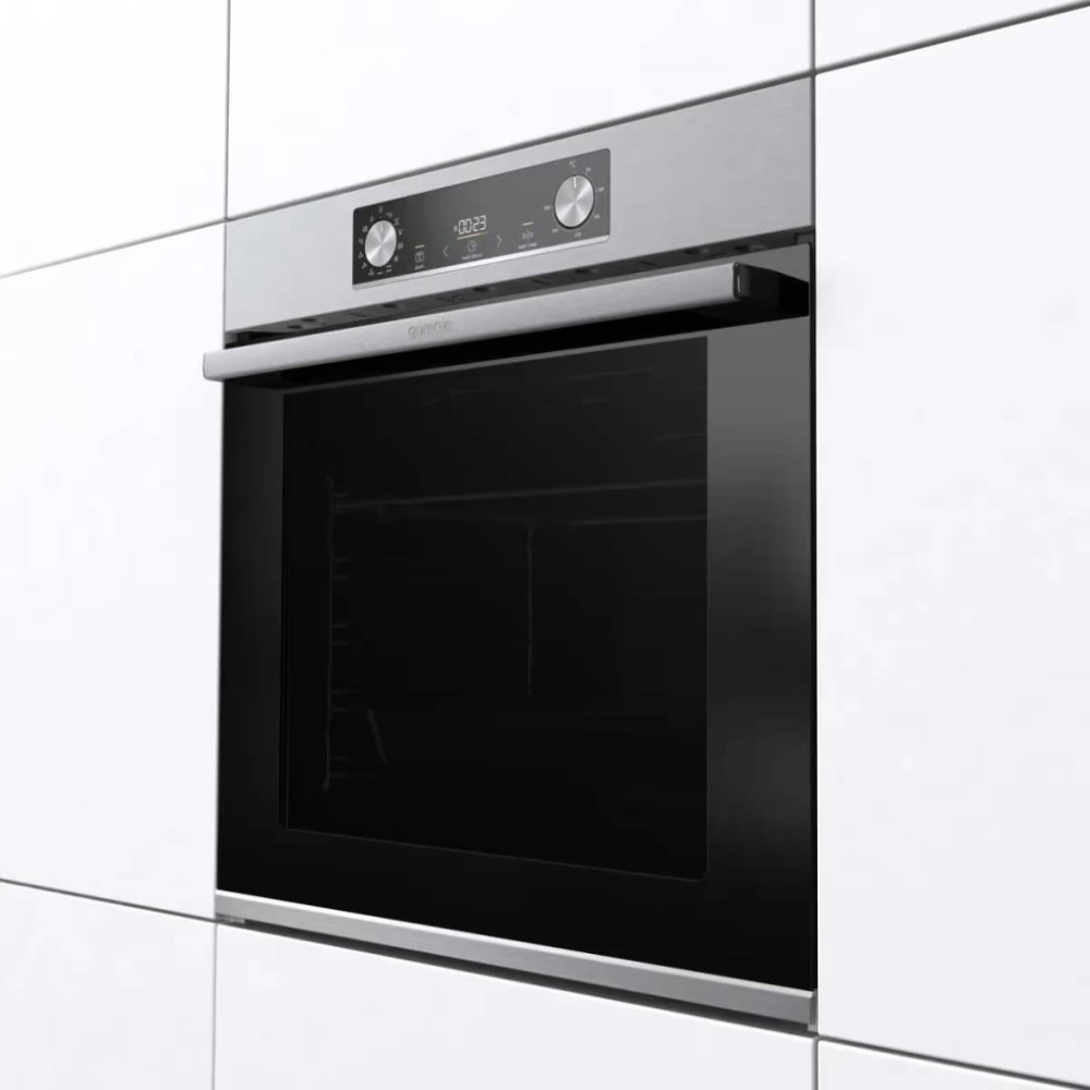 Комплект вбудованої техніки Gorenje BO6737E02X -нерж + ECT41SC- чорна (SET_BO6737E02X_ECT41SC)
