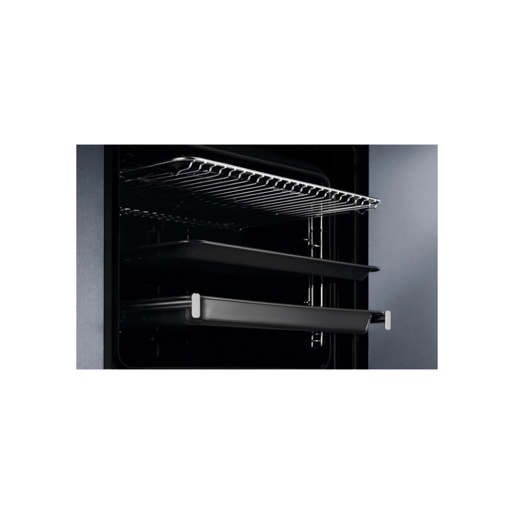 Комплект вбудованої техніки Electrolux Духова шафа EOF3H50BK + Варильна поверхня KGS6436RK (1)