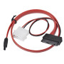 Кабель для передачі даних Molex+SATA to MicroSATA 0.25m Cablexpert (CC-MSATA-001) Кабель для передачі даних Molex+SATA to MicroSATA 0.25m Cablexpert (CC-MSATA-001)
