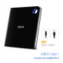 Оптичний привід Blu-Ray ASUS SBW-06D5H-U/BLK/G/AS (90DD02G0-M29000) Оптичний привід Blu-Ray ASUS SBW-06D5H-U/BLK/G/AS (90DD02G0-M29000)