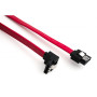 Кабель для передачі даних SATA 0.45m corner Vinga (VCPSATA45CN) Кабель для передачі даних SATA 0.45m corner Vinga (VCPSATA45CN)