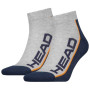 Шкарпетки Head Qperformance Quarter 781009001-870 2 пари Синій/Сірий 39-42 (8718824546506) Шкарпетки Head Qperformance Quarter 781009001-870 2 пари Синій/Сірий 39-42 (8718824546506)