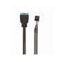 Кабель для передачі даних USB 2.0 to USB 3.0 0.15m Cablexpert (CC-U3U2-01) Кабель для передачі даних USB 2.0 to USB 3.0 0.15m Cablexpert (CC-U3U2-01)