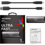 Накопичувач SSD USB 3.2 256GB ADATA (ASE760-256GU32G2-CTI) Накопичувач SSD USB 3.2 256GB ADATA (ASE760-256GU32G2-CTI)