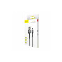 Дата кабель USB 2.0 AM to Lightning 2.0m Cafule grey+black Baseus (CALKLF-HG1) Дата кабель USB 2.0 AM to Lightning 2.0m Cafule grey+black Baseus (CALKLF-HG1)