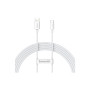 Дата кабель USB 2.0 AM to USB-C 2.0m Superior Fast Charging 60W white Baseus (CAYS001002) Дата кабель USB 2.0 AM to USB-C 2.0m Superior Fast Charging 60W white Baseus (CAYS001002)