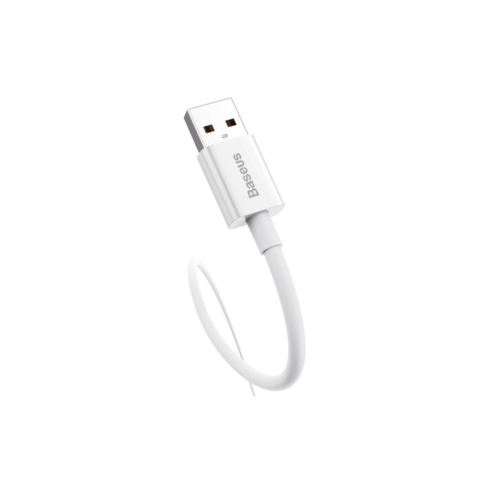 Дата кабель USB 2.0 AM to USB-C 1.0m Superior Fast Charging 100W moon white Baseus (P10320102214-01)