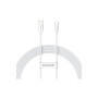 Дата кабель USB 2.0 AM to USB-C 1.0m Superior Fast Charging 100W moon white Baseus (P10320102214-01) Дата кабель USB 2.0 AM to USB-C 1.0m Superior Fast Charging 100W moon white Baseus (P10320102214-01)