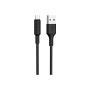 Дата кабель USB 2.0 AM to Micro 5P 1.0m 2A PVC X25 black HOCO (6957531080121) Дата кабель USB 2.0 AM to Micro 5P 1.0m 2A PVC X25 black HOCO (6957531080121)