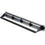 Патч-панель Hypernet 19" 24 порта UTP cat.6 з менеджментом кабеля (PP-KUTP6-24-NM-CM) Патч-панель Hypernet 19" 24 порта UTP cat.6 з менеджментом кабеля (PP-KUTP6-24-NM-CM)