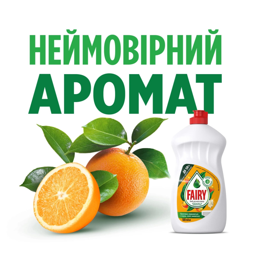 Засіб для ручного миття посуду Fairy Ніжні руки Чайне дерево та М'ята 450 мл (4015400956358)