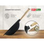 Сковорода Brizoll чавунна WOK з дерев'яною ручкою та скляною кришкою 2,8 л 260х80 мм (W26H-6) Сковорода Brizoll чавунна WOK з дерев'яною ручкою та скляною кришкою 2,8 л 260х80 мм (W26H-6)