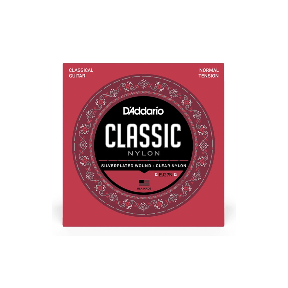Струни для гітари D'Addario Student Classics Normal Tension (EJ27N)