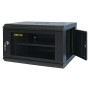 Шафа настінна GEAR 6U 19" 600x450x350 мм, + полка 19", black (GWMSN-6U-600-450) Шафа настінна GEAR 6U 19" 600x450x350 мм, + полка 19", black (GWMSN-6U-600-450)